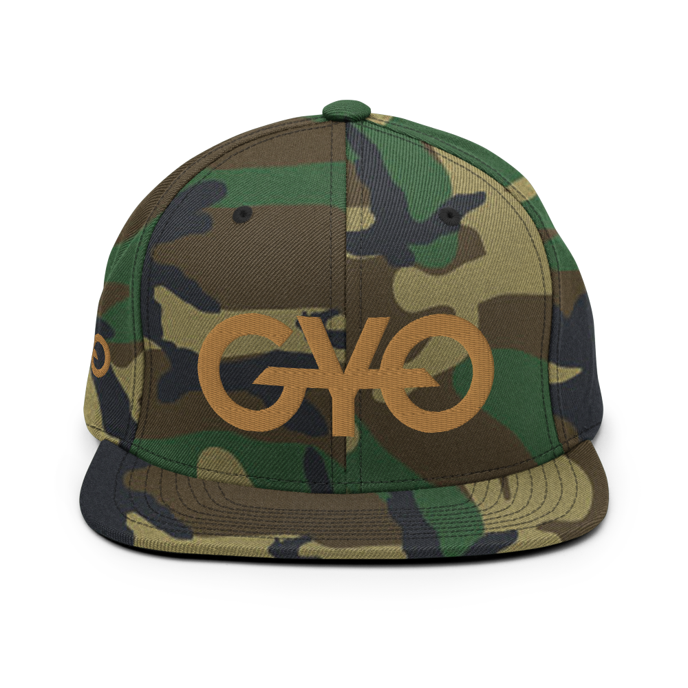 GYO Gold/Camo Snapback
