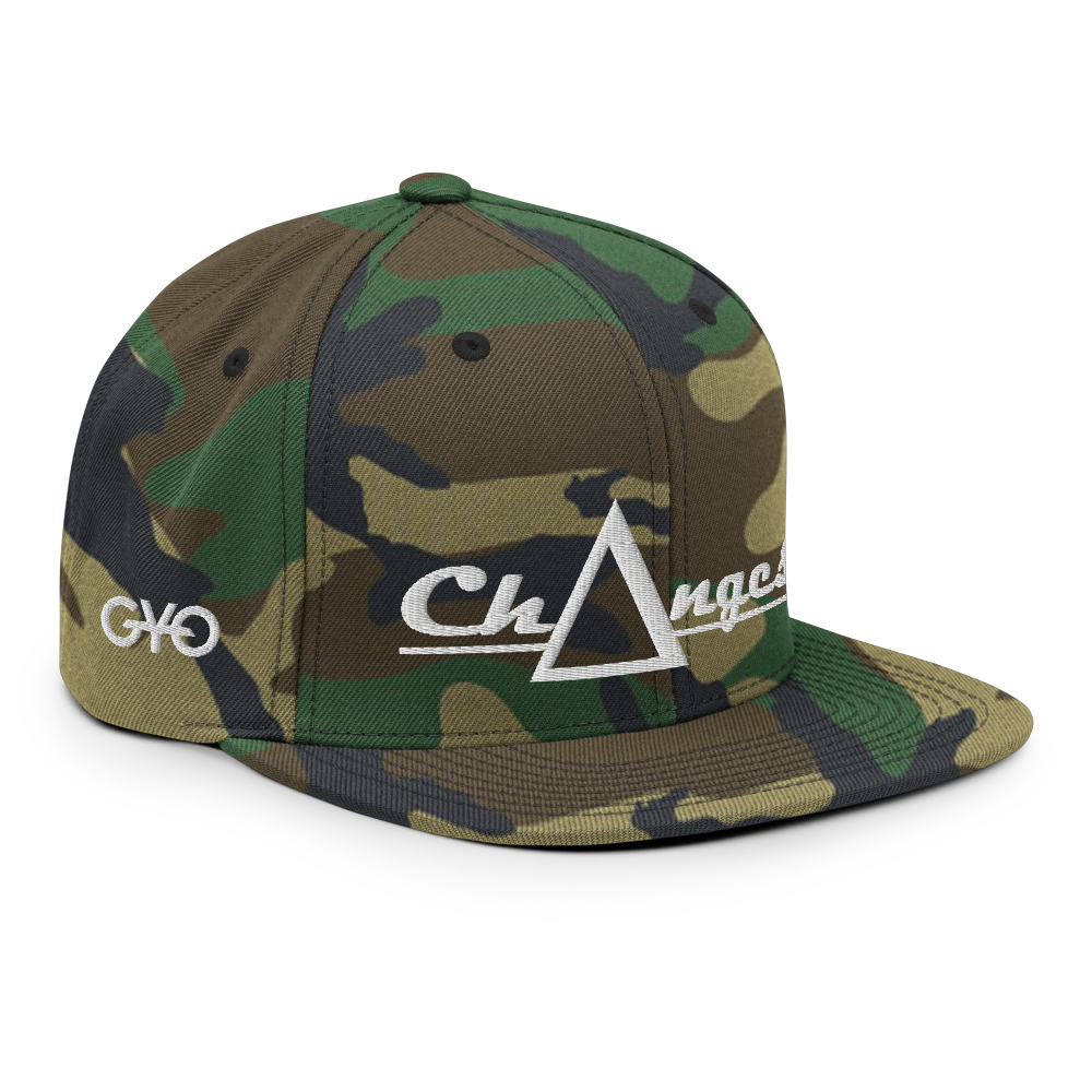 Ch∆nges© White/Camo Snapback