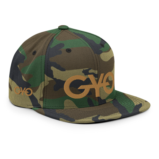 GYO Gold/Camo Snapback