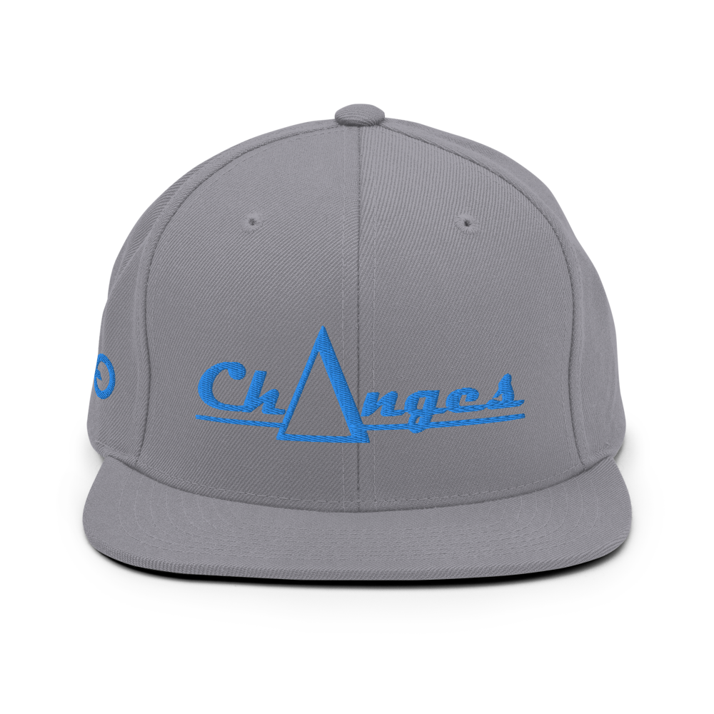 Ch∆nges Gray/Carolina Blue Snapback