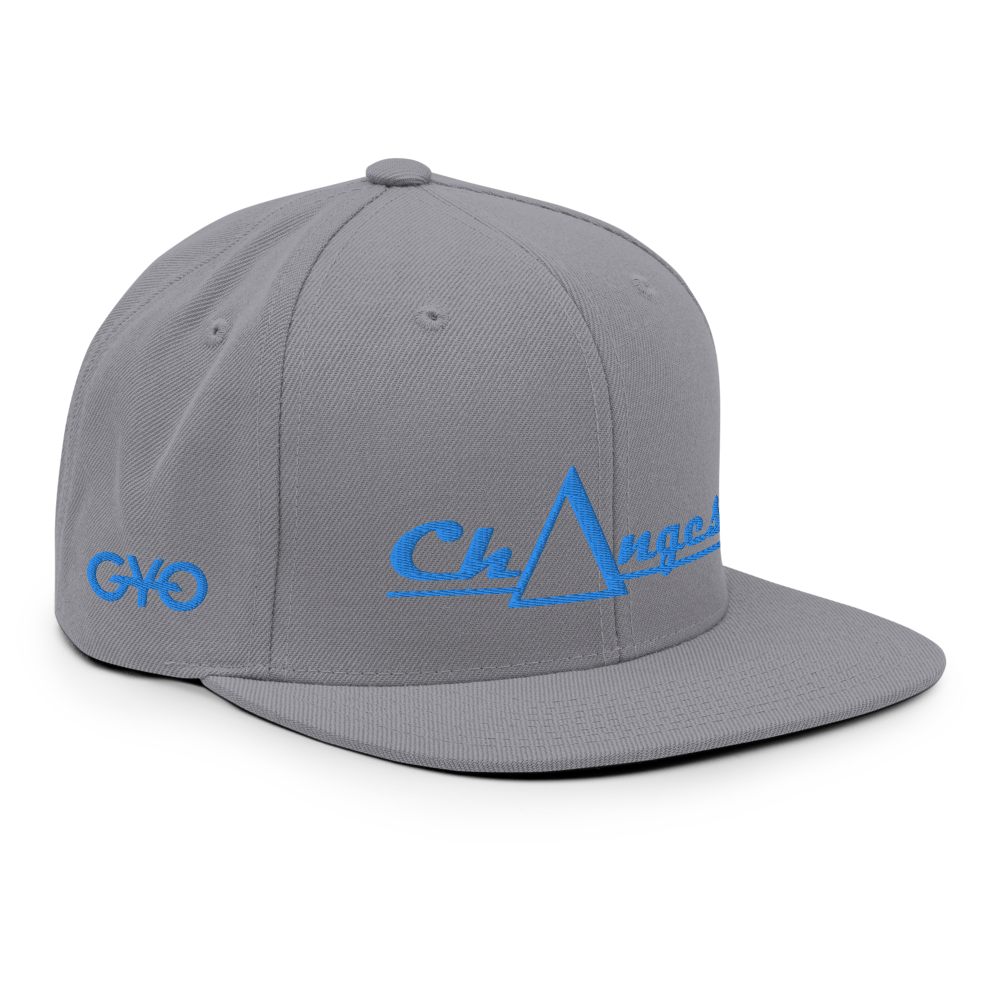 Ch∆nges Gray/Carolina Blue Snapback