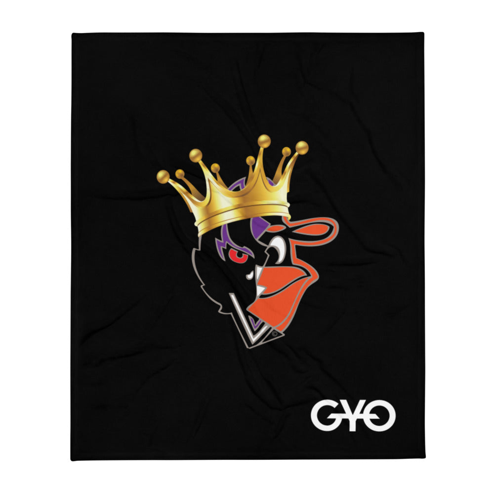 Crown Em' Throw Blanket
