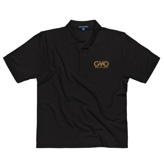 Men's G.Y.O. Gold/Black  Polo