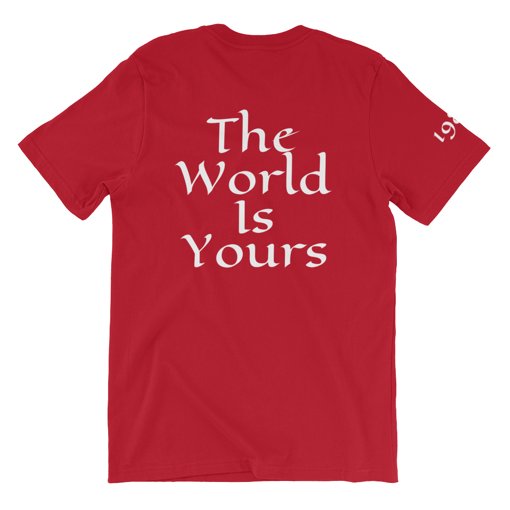 The World is Yours, Short-Sleeve soft T-Shirt