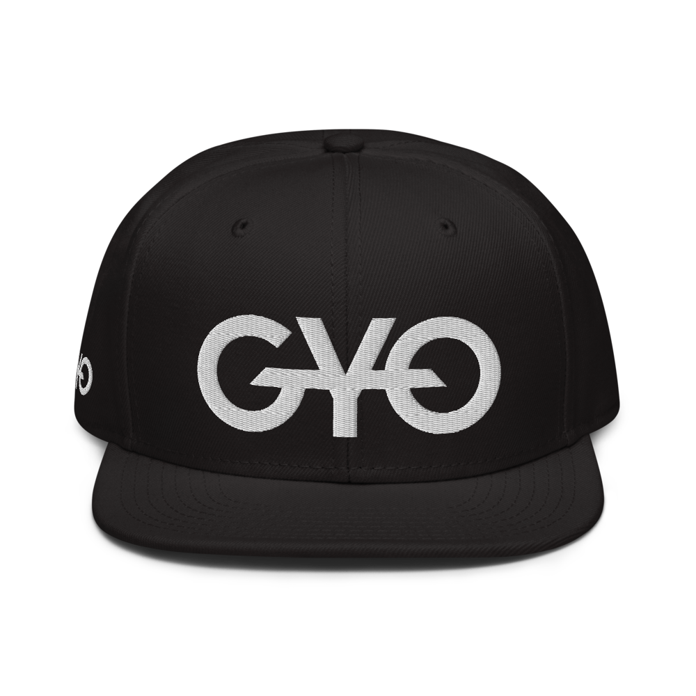 GYO White/Black Snapback