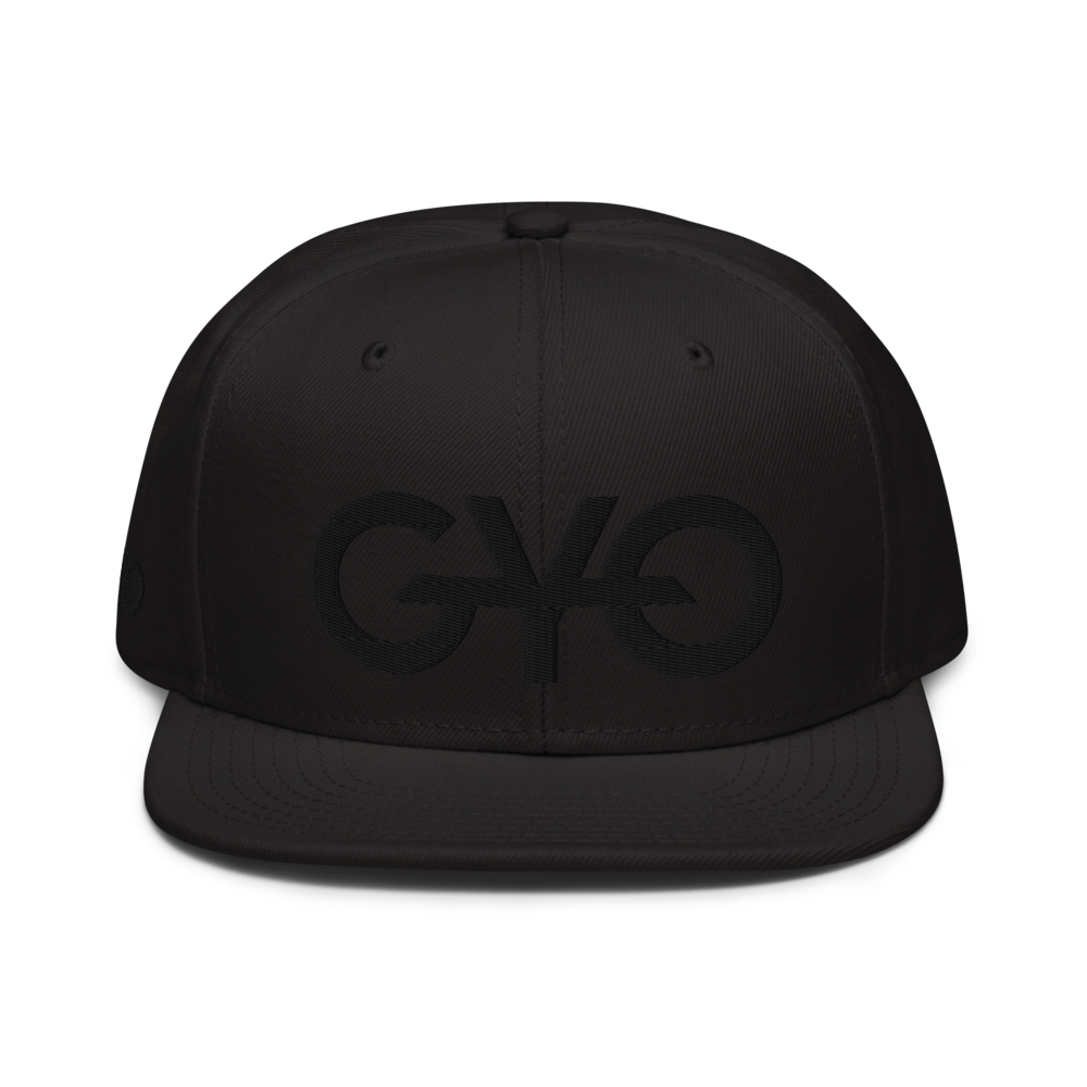 GYO Double Black Snapback