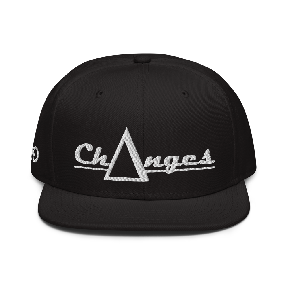 Ch∆nges Black/White Snapback Hat