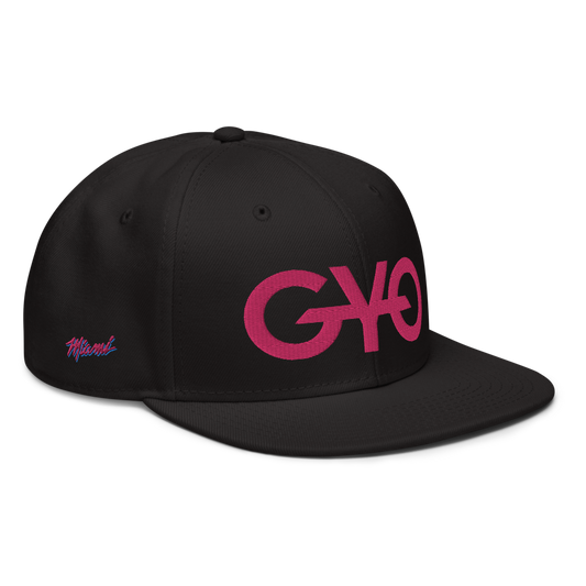 Southbeach Black/Flamingo GYO Snapback