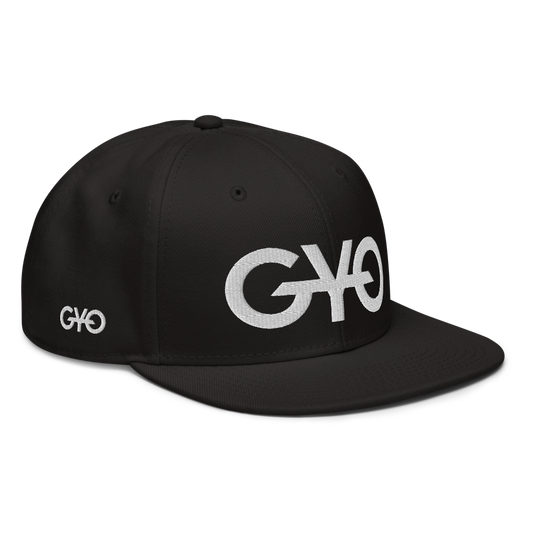 GYO White/Black Snapback