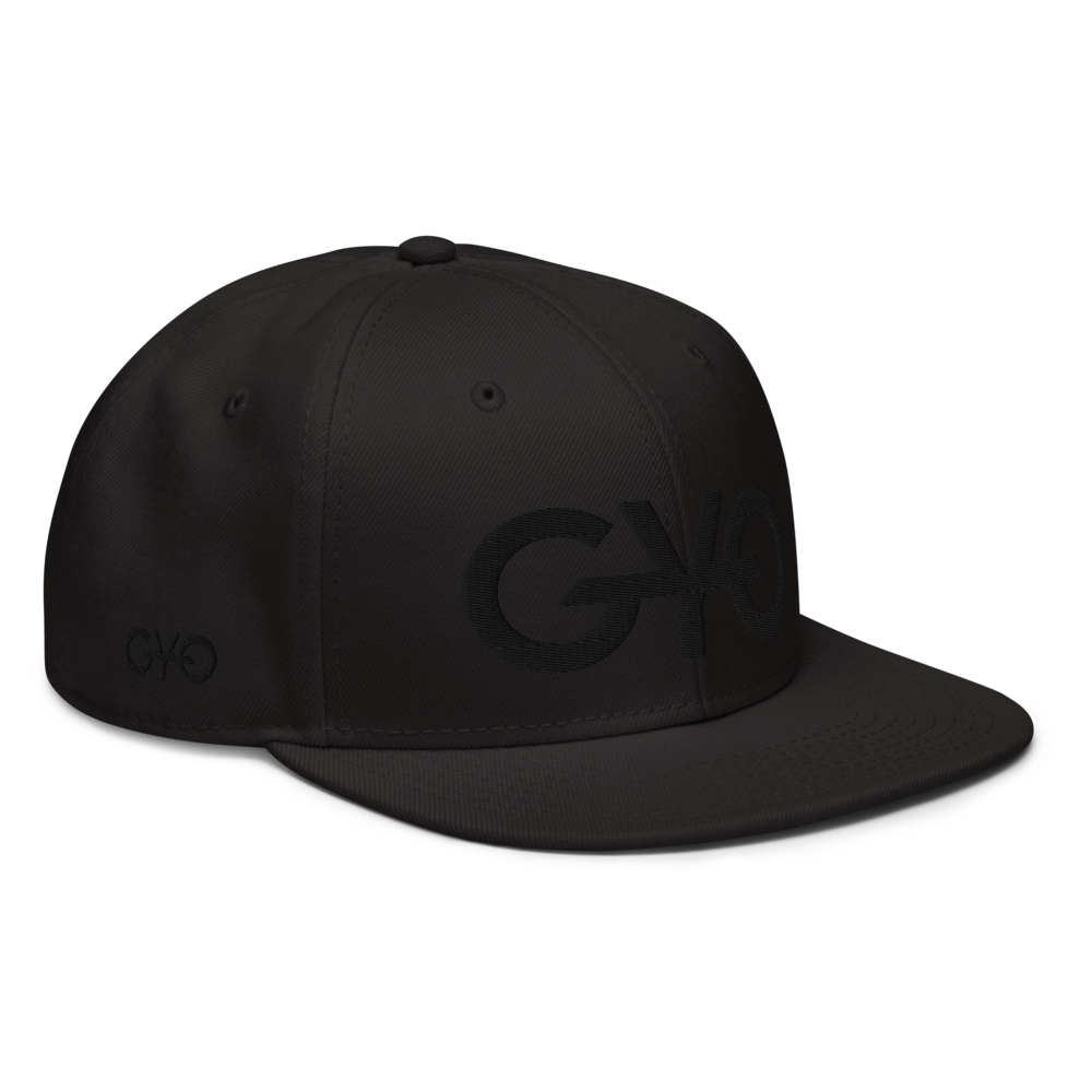 GYO Double Black Snapback