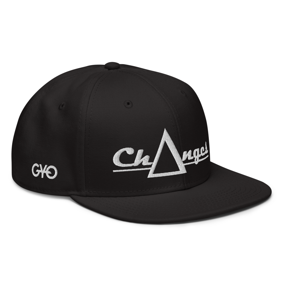 Ch∆nges Black/White Snapback Hat