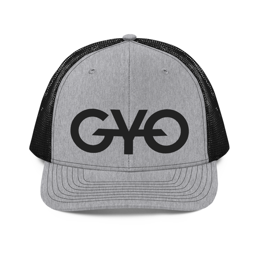 GYO Black/Gray Trucker Cap