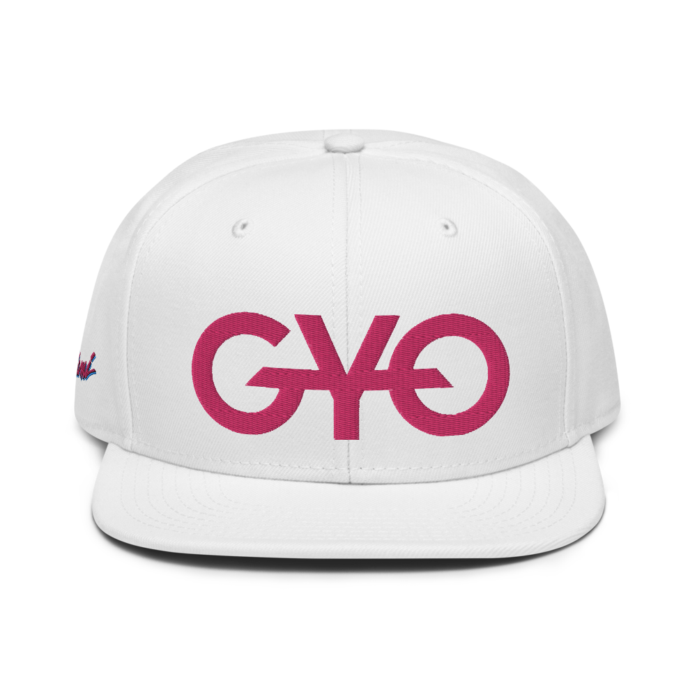Southbeach White/Flamingo GYO Snapback