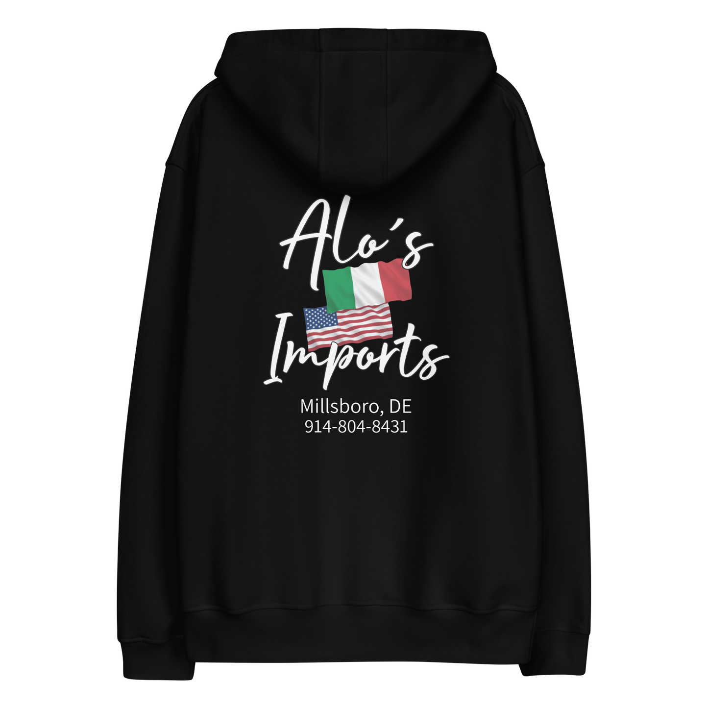 Alo's Imports Black Hoodie