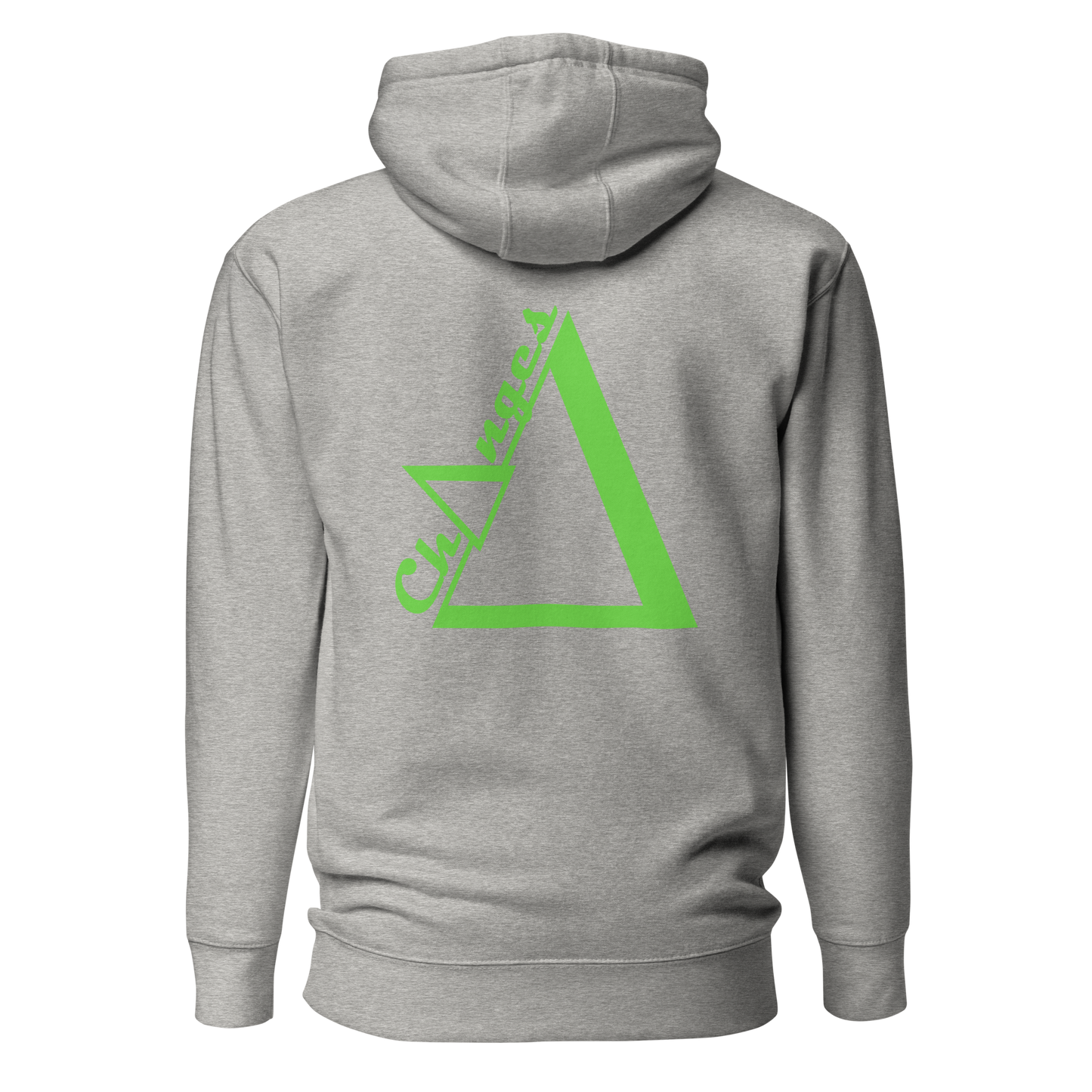 Changes White /Green/Gray Hoodie