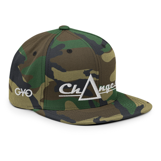 Ch∆nges© White/Camo Snapback
