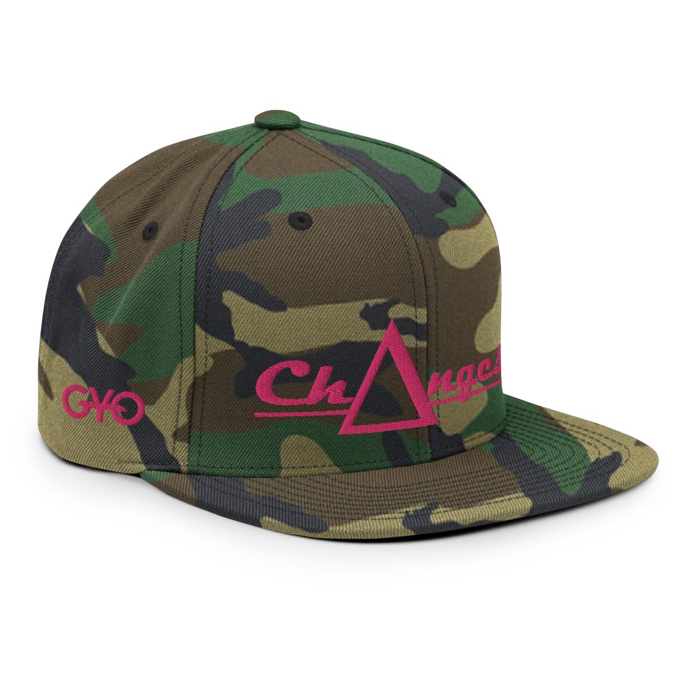 Ch∆nges Pink/Camo Snapback