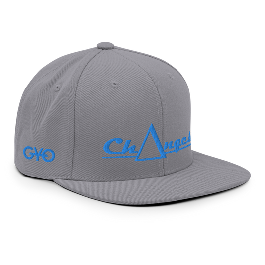 Ch∆nges Gray/Carolina Blue Snapback