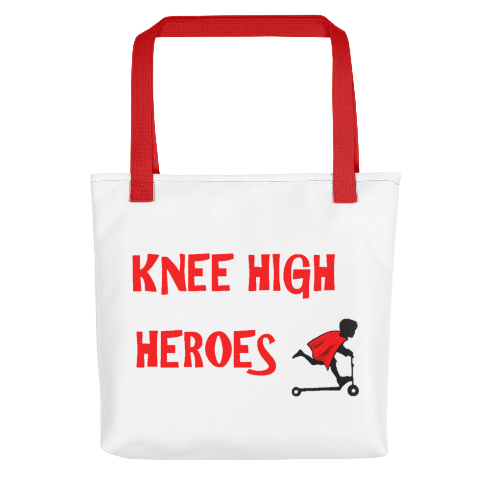 Knee High Heroes Tote bag