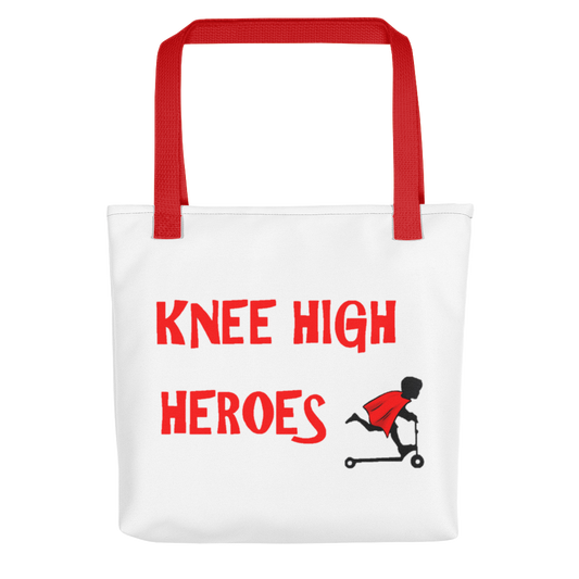 Knee High Heroes Tote bag