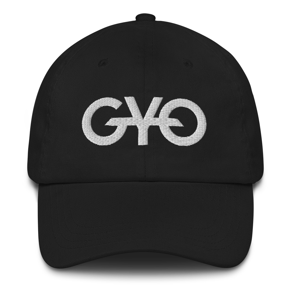 GYO Black/White Dad Hat