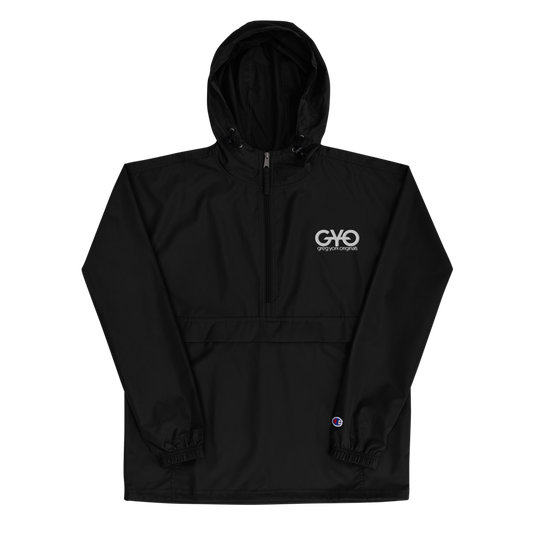 GYO Embroidered Champion Packable Jacket