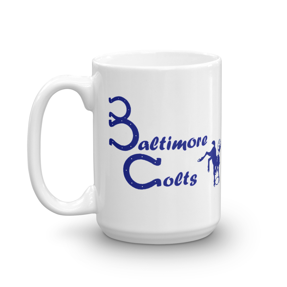 Baltimore Colts Mug – Greg York Originals