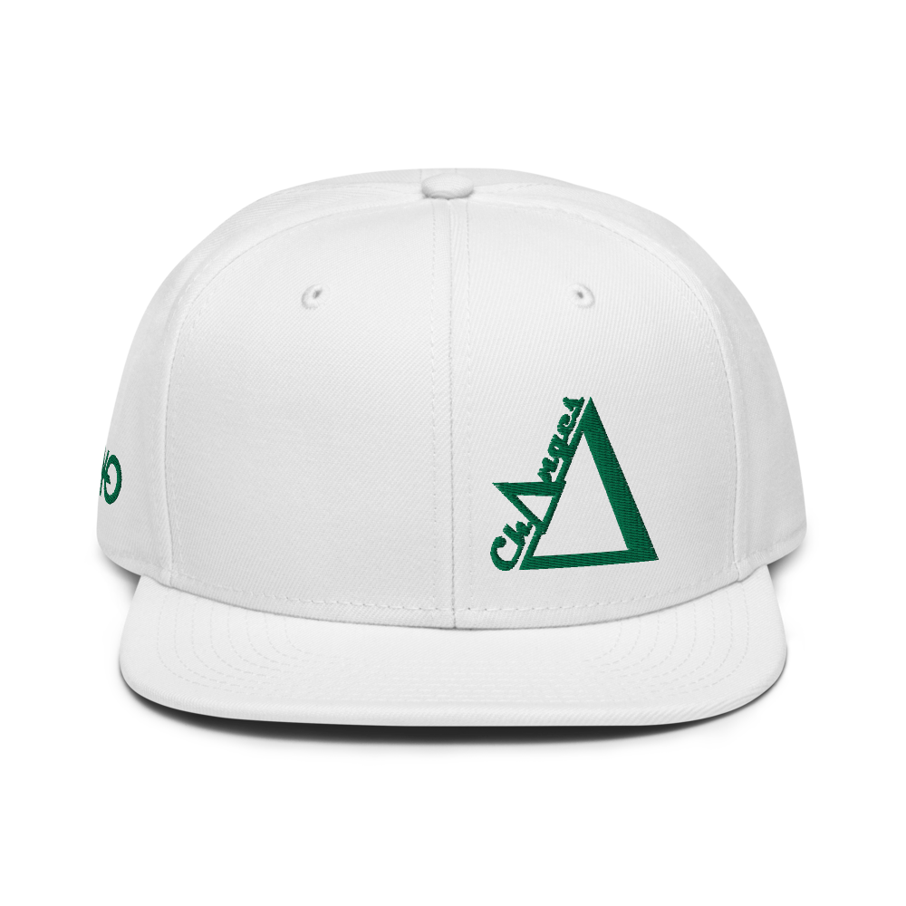 White/Green Ch∆nges Snapback