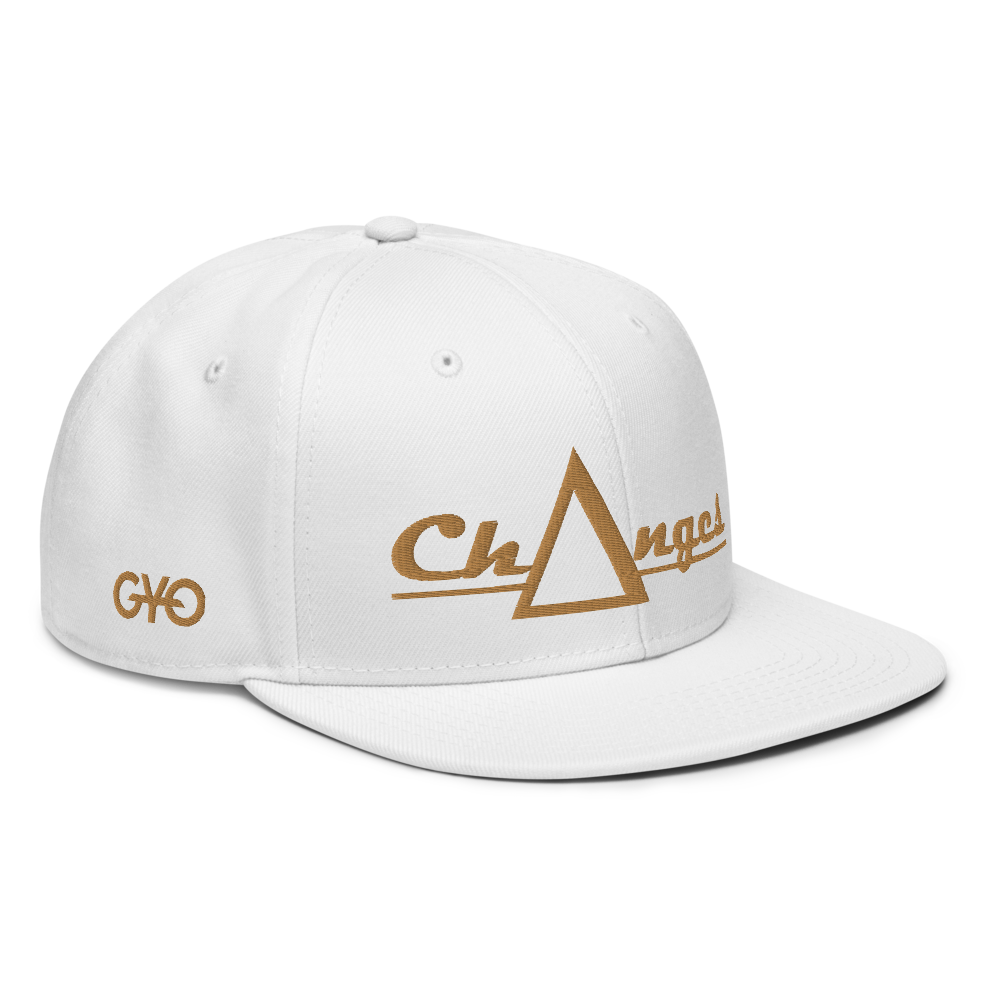 Ch∆nges© White/Gold Snapback