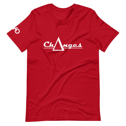 Ch∆nges© Red/White short sleeve